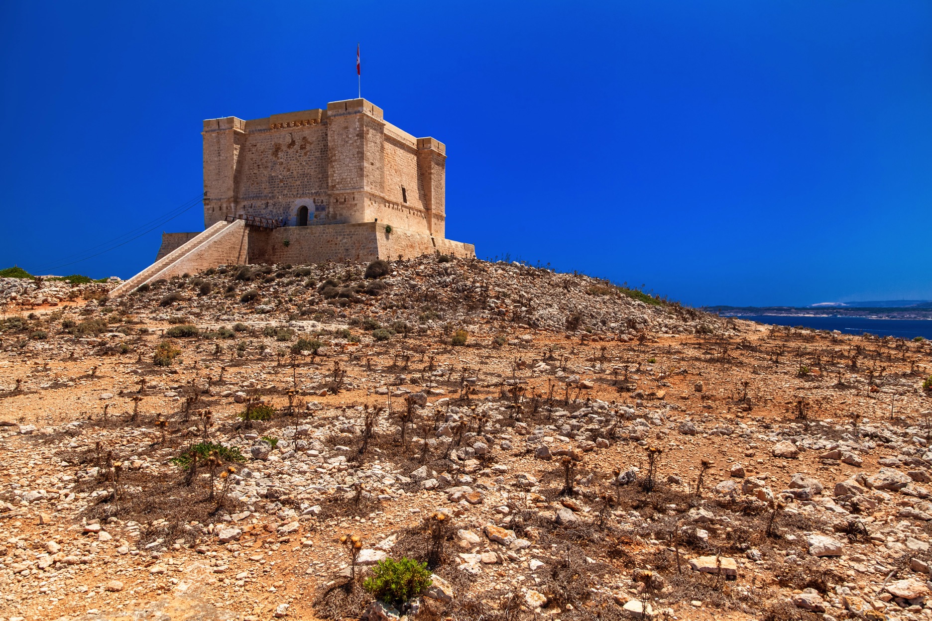 Изображение мальтийского пейзажа