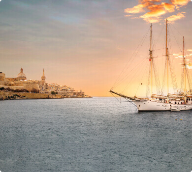 Изображение мальтийского пейзажа